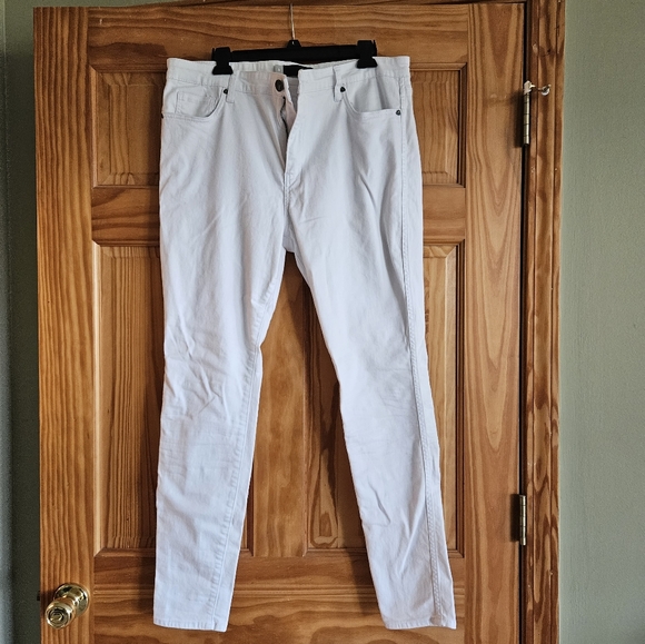 Kut From The Kloth Mia High Rise Slim Fit Skinny White Jeans - Picture 1 of 5